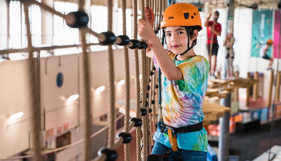 Calshot Activities Centre climbing