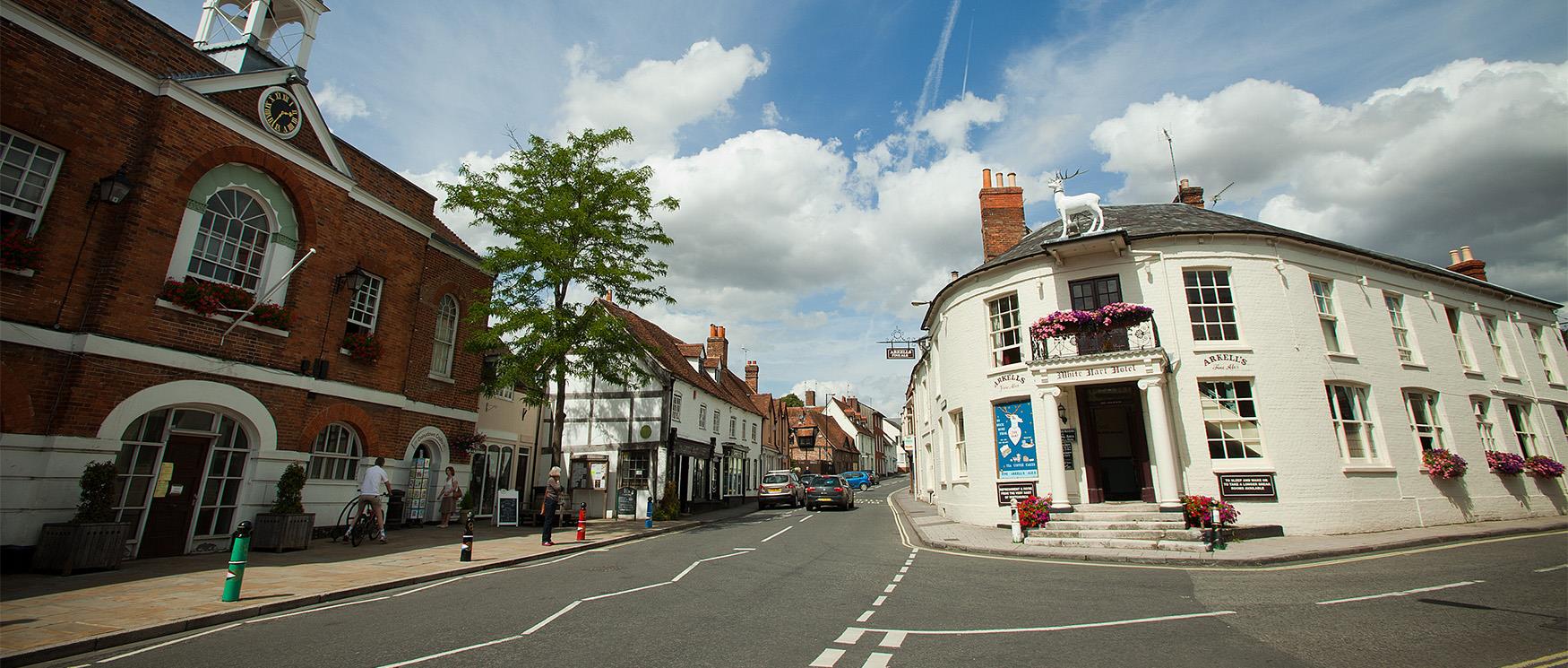 category towns in hampshire wikipedia